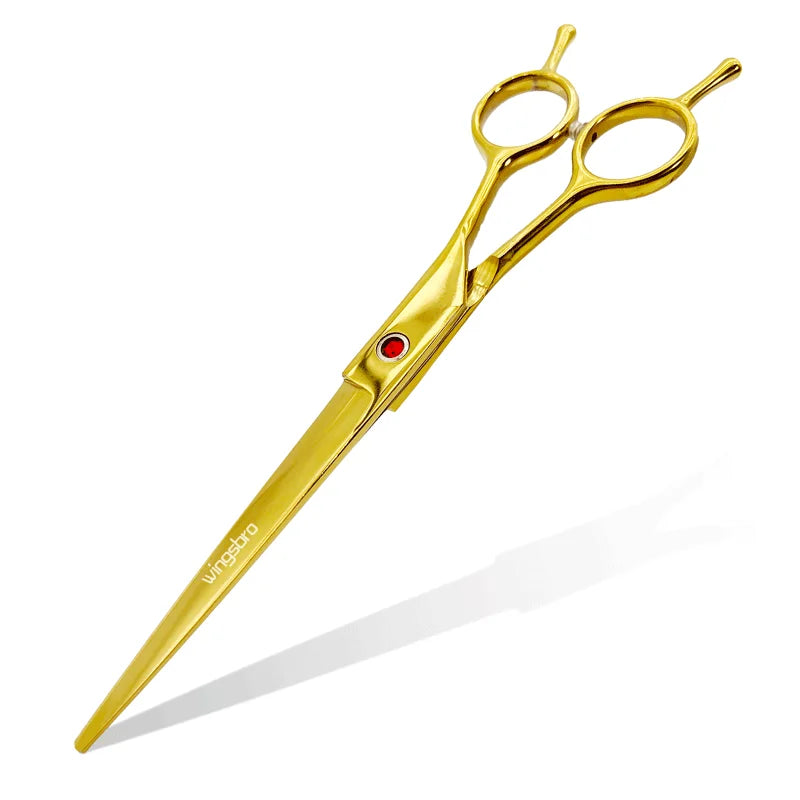 7-Inch Curved Grooming Scissors for Dogs