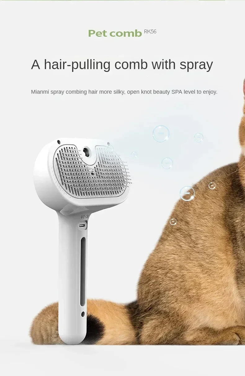 Steam Spray Grooming & Styling Tool for Pets