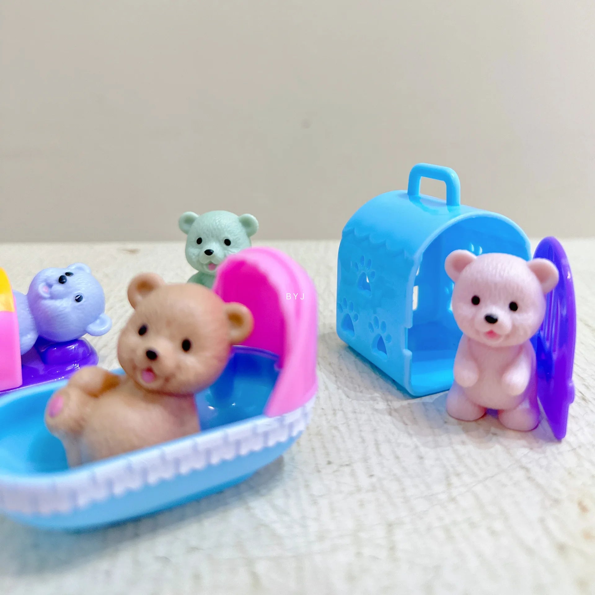 Teddy Bear Pet Playhouse Toy Set for Kids