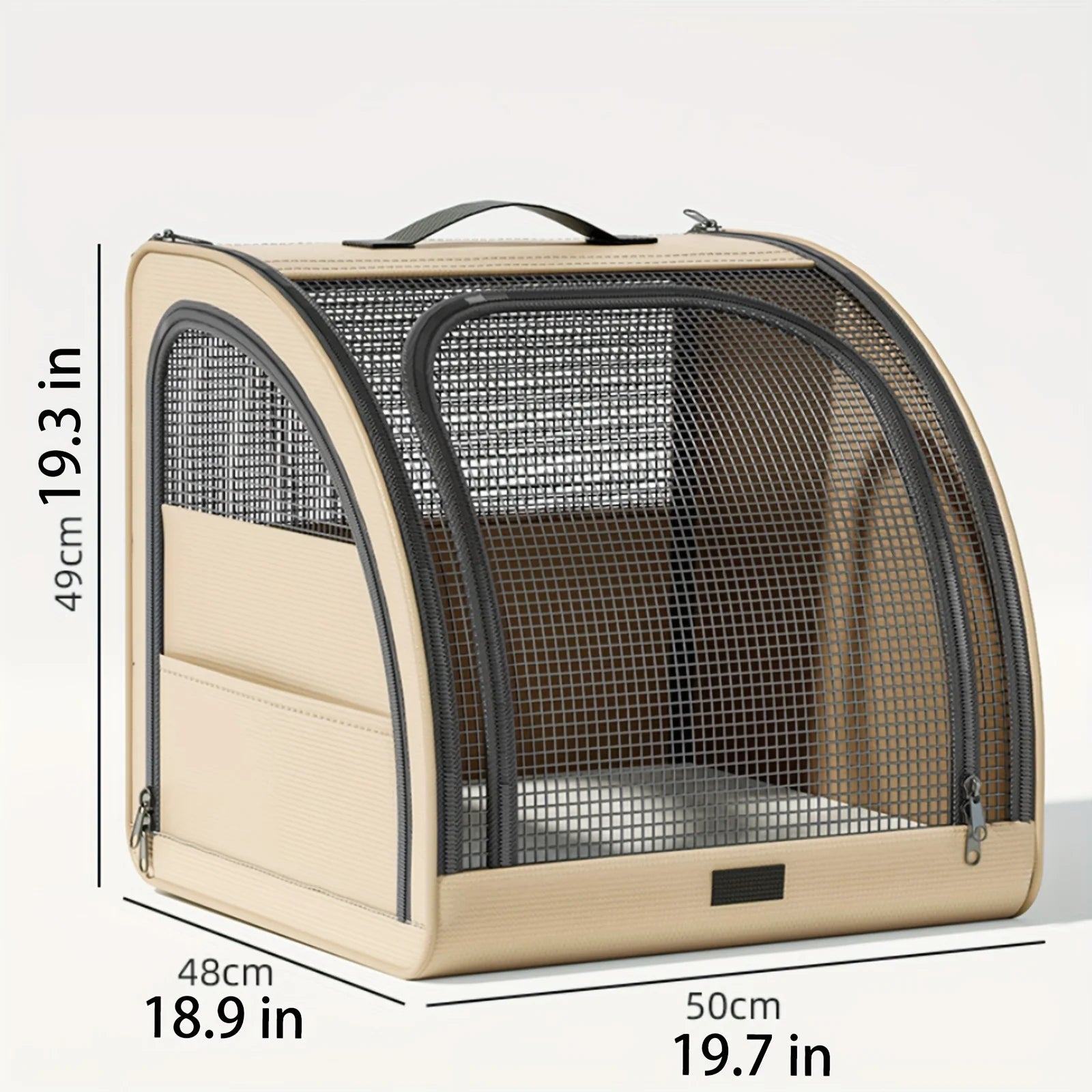 Portable Pet Car Seat for Dogs & Cats