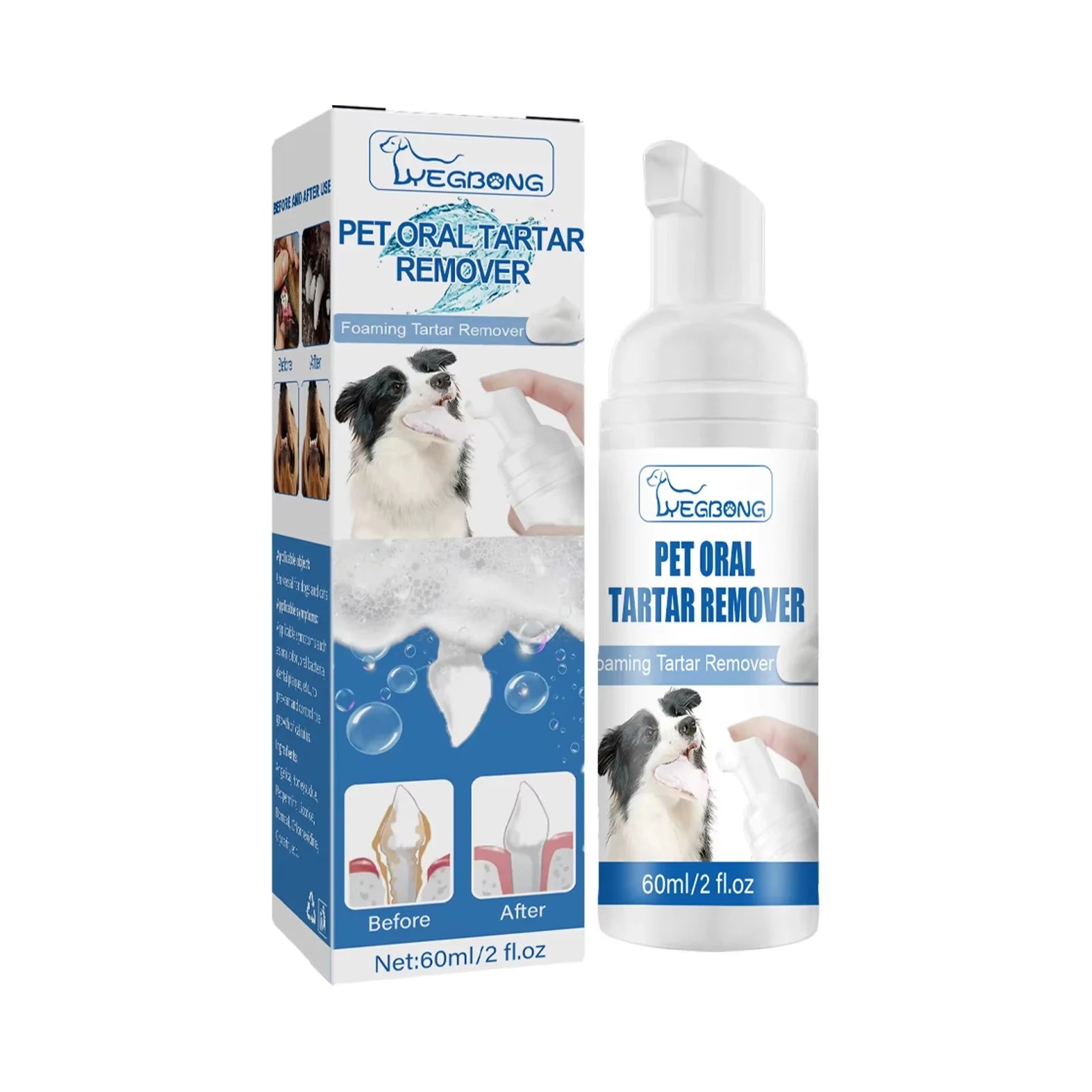 Dental Care Foam & Breath Freshener for Dogs