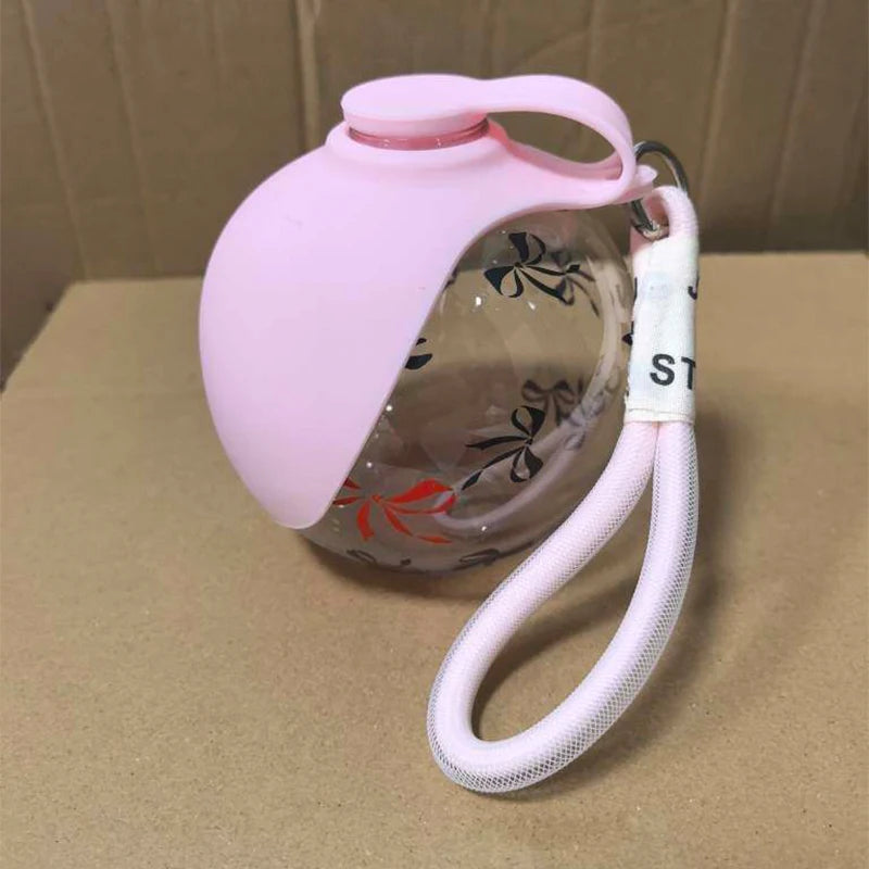 Spherical Foldable Outdoor Water Dispenser for Pets