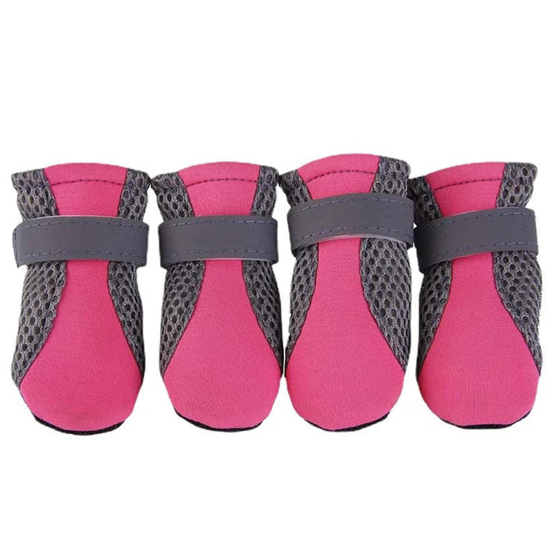 Breathable Waterproof Summer Shoes for Small & Medium Dogs