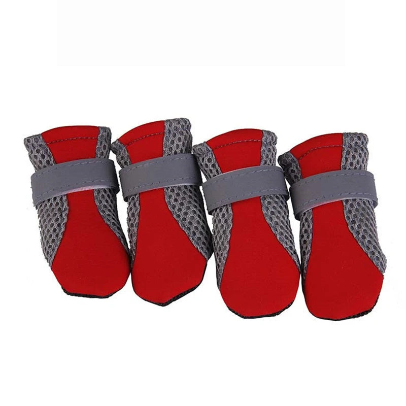 Breathable Waterproof Summer Shoes for Small & Medium Dogs