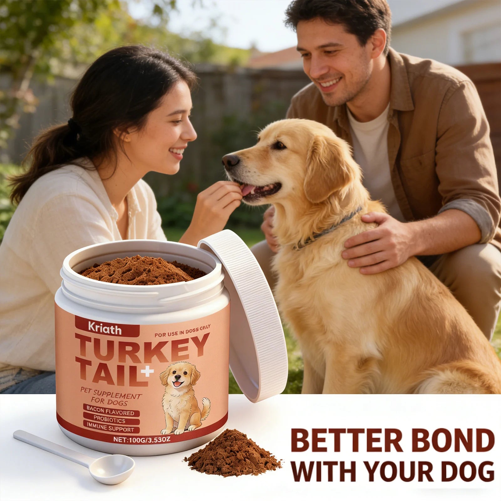 Bacon-Flavour Nutritional Supplement for Dogs & Cats