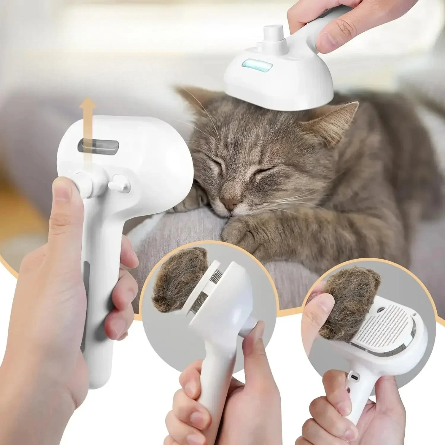 Steam Spray Grooming & Styling Tool for Pets
