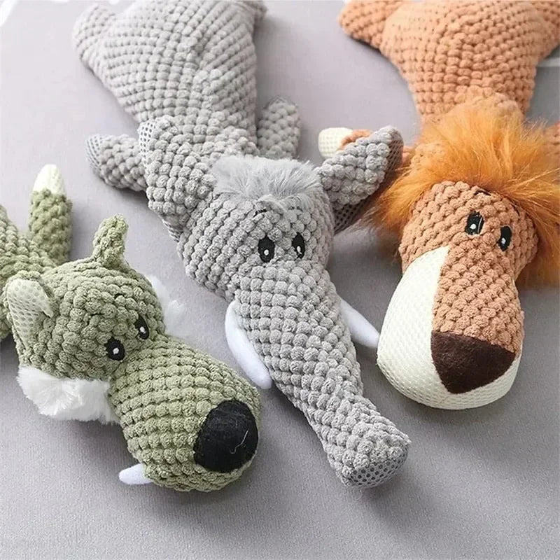 Plush Squeaky Stuffed Chew Toy for Dogs