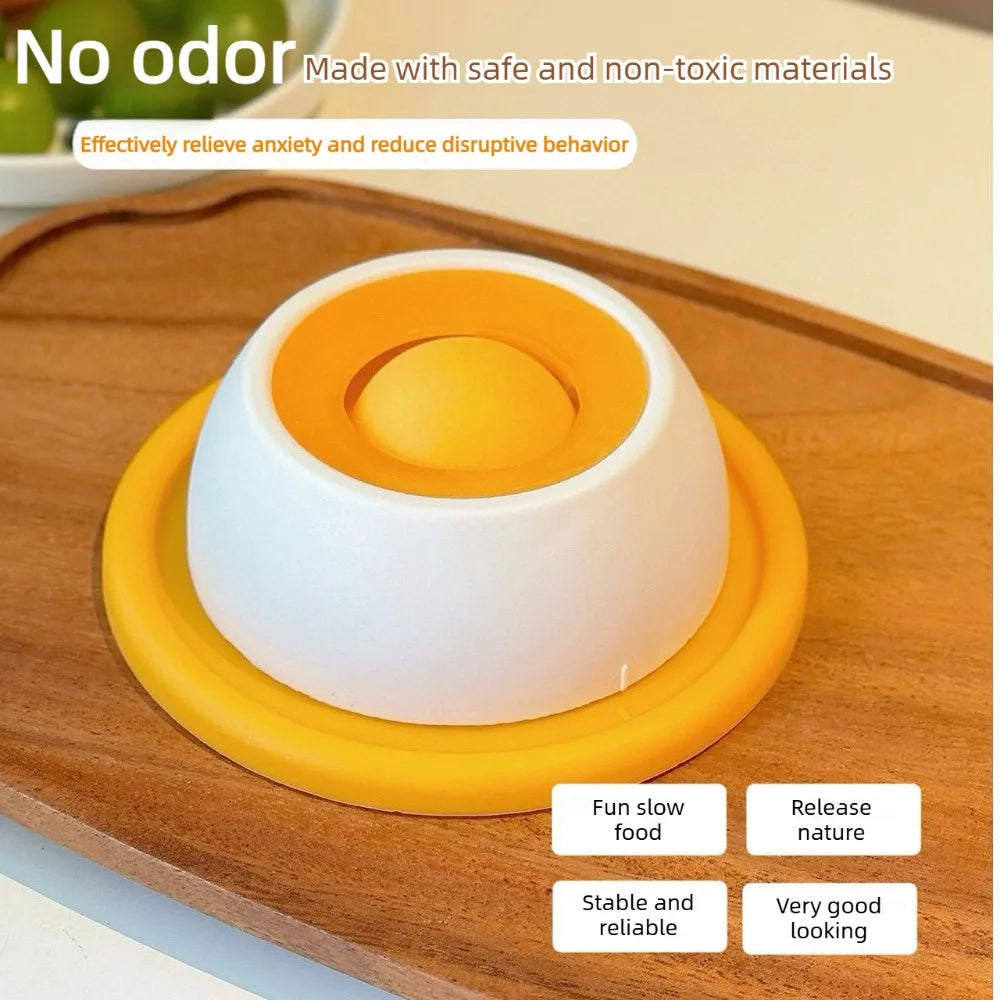 Lick Mat & Slow Feeder Bowl for Dogs & Cats